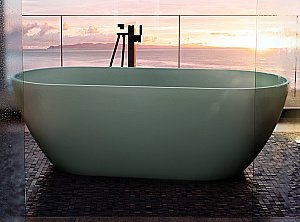 Ванна из искусственного камня Riho Bilbao 170x80 B118001Z22 зеленый мох купить в интернет-магазине Sanbest