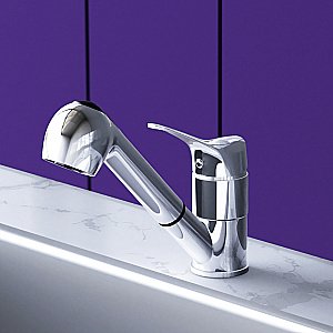 Смеситель для кухни Dorff Ultra D5000000 хром купить в интернет-магазине сантехники Sanbest