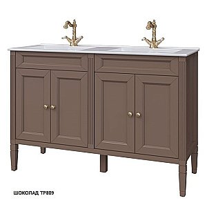 Тумба с раковиной с дверцами Caprigo Albion-concept 120 цвет на заказ для ванной в интернет-магазине Sanbest