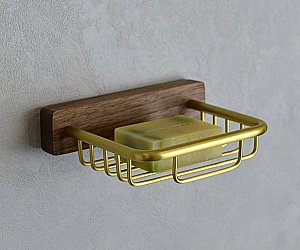 Мыльница Bronze De Luxe FOREST 10703G купить в интернет-магазине сантехники Sanbest