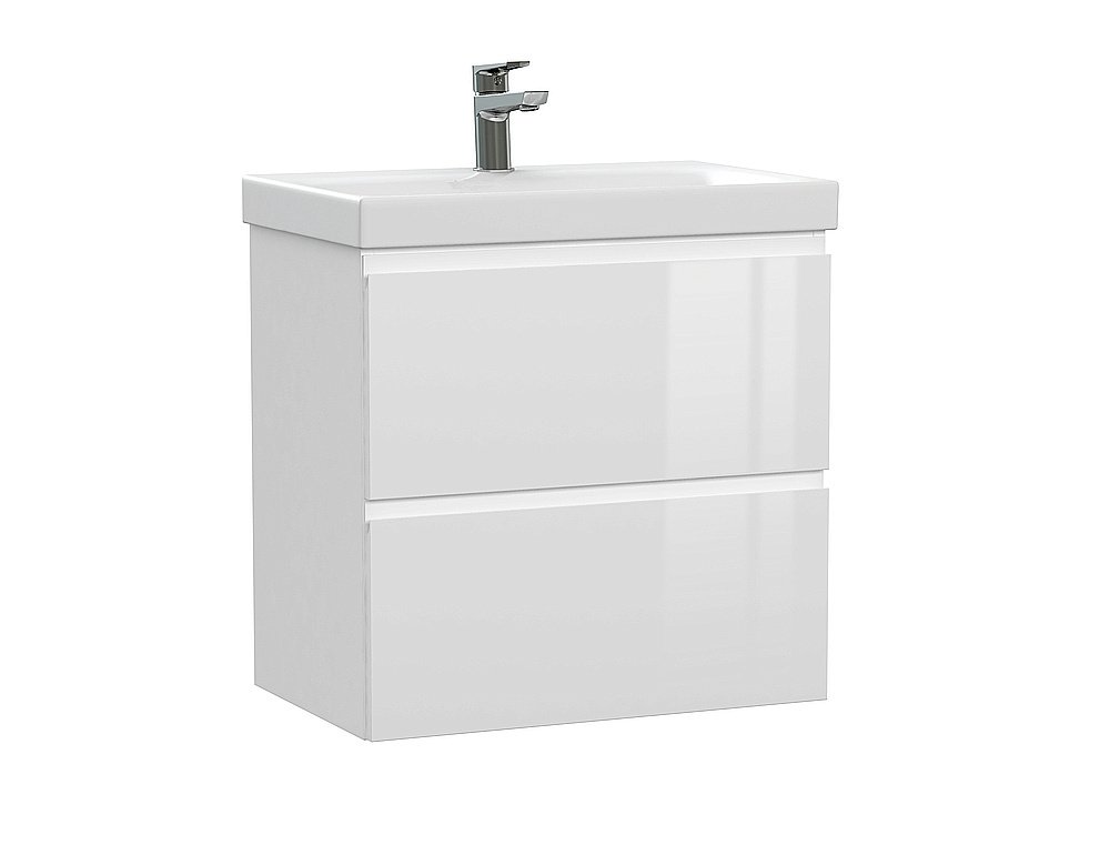 Мебель для ванной Cersanit Moduo Slim 60 белая для ванной в интернет-магазине Sanbest