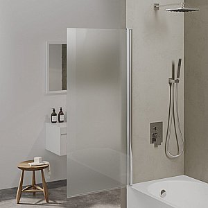 Шторка для ванны Berges RIVER S 900 065020 матовое стекло купить в интернет-магазине Sanbest