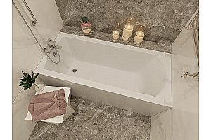 Ванна акриловая Vayer Milana 190x80 купить в интернет-магазине Sanbest