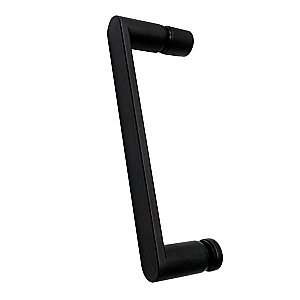 Душевой уголок ABBER Sonnenstrand AG04110BS-S75B 110x75 стекло прозрачное/профиль черный купить в интернет-магазине Sanbest