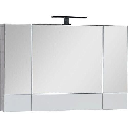 Зеркальный шкаф Aquanet Нота 100 белый купить в интернет-магазине сантехники Sanbest