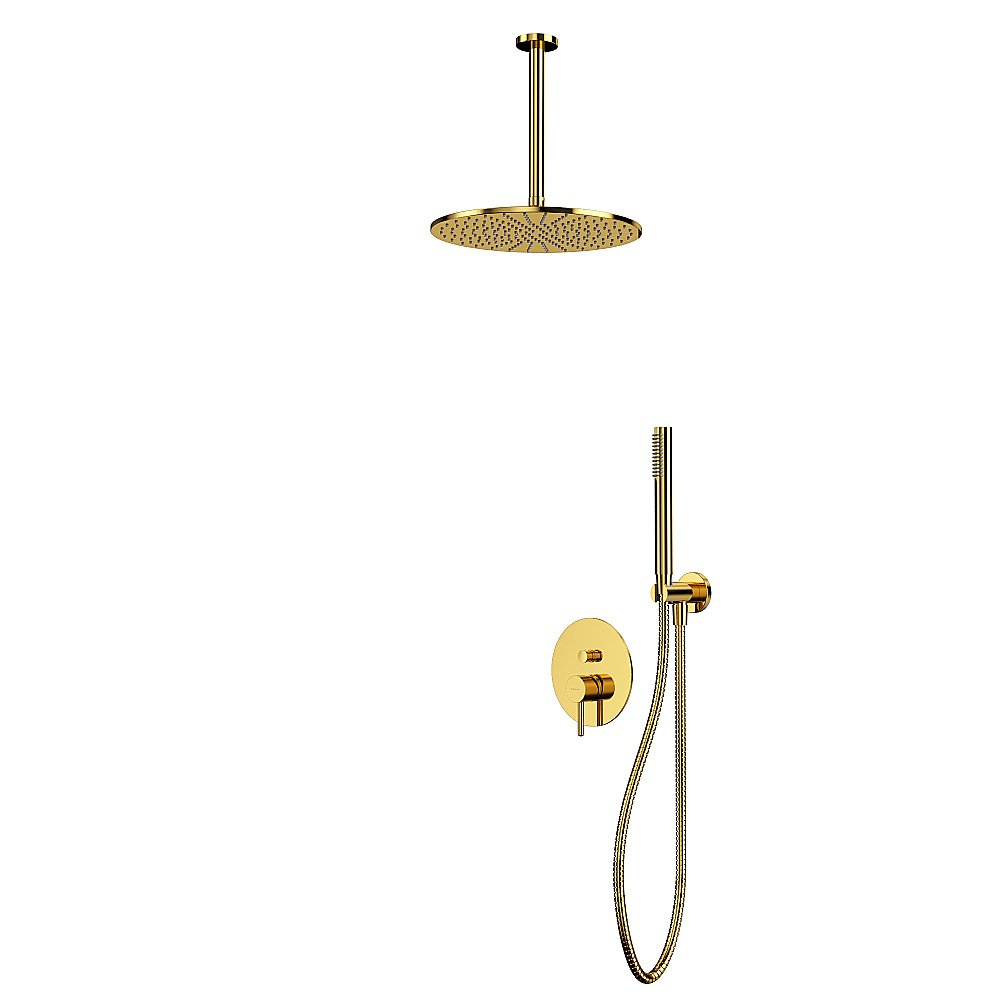 Душевая система WhiteCross Y YSET12GL золото купить в интернет-магазине сантехники Sanbest