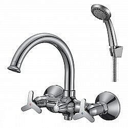 Смеситель для ванны Rossinka RS40-83 купить в интернет-магазине сантехники Sanbest