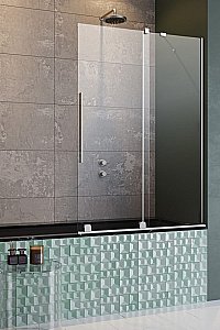 Шторка для ванны Radaway Furo PND II 160 стекло прозрачное/профиль хром купить в интернет-магазине Sanbest