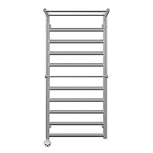 Полотенцесушитель электрический Terminus Хендрикс плюс П11 500x1086 левый/правый купить в интернет-магазине сантехники Sanbest