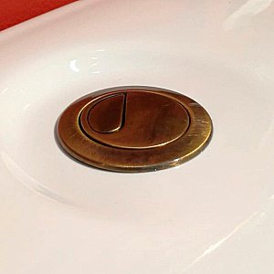 Унитаз Migliore Impero 31133 белый/бронза купить в интернет-магазине Sanbest