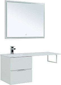 Тумба с раковиной Aquanet Алвита 243660 48 белый для ванной в интернет-магазине Sanbest