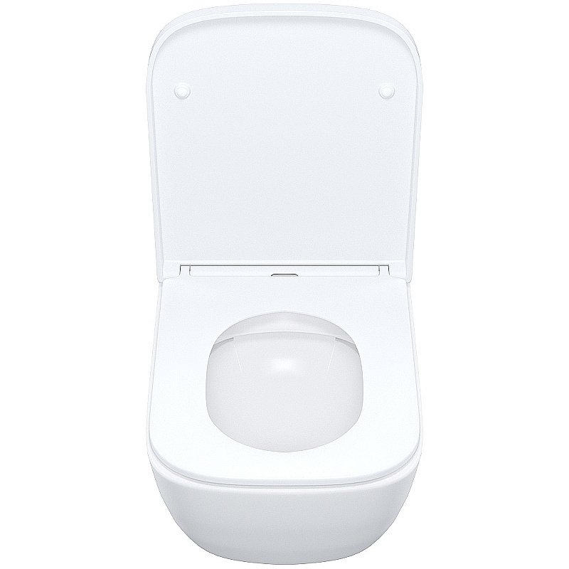 Унитаз подвесной Iddis Torr TORRDSEi25 безободковый, с крышкой микролифт купить в интернет-магазине Sanbest