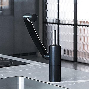 Смеситель для кухни Damixa Arc 290007364 черный купить в интернет-магазине сантехники Sanbest