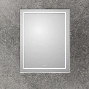 Зеркало BelBagno Kraft SPC-KRAFT-700-900-LED-TCH-WARM сатин в ванную от интернет-магазине сантехники Sanbest