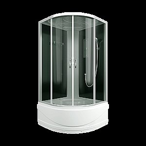 Душевая кабина Alex Baitler 90х90 ER3509TP-C4-RUS стекло тонированное/профиль хром купить в интернет-магазине Sanbest