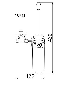 Ершик Boheme Puro 10711 купить в интернет-магазине сантехники Sanbest
