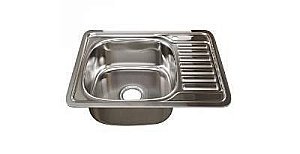 Мойка кухонная MIXLINE ML 528192 хром купить в интернет-магазине сантехники Sanbest