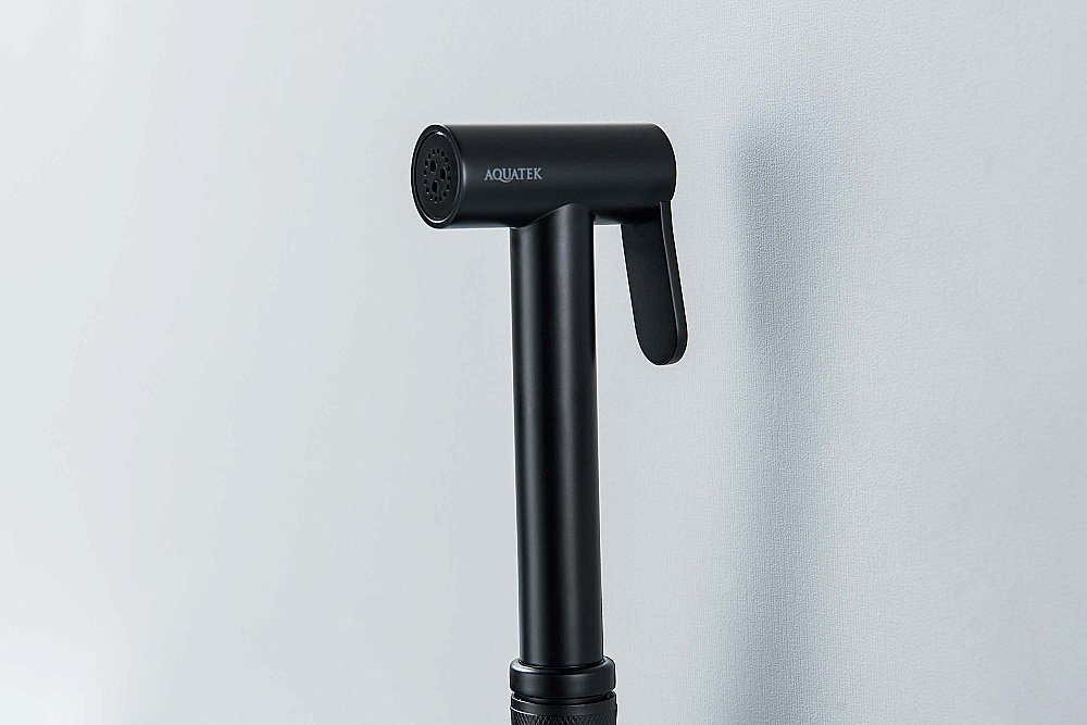 Гигиенический душ Aquatek Европа AQ1021MB черный матовый купить в интернет-магазине сантехники Sanbest