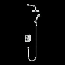 Душевая система Burlington Guild GUSHOWERPACKSQ3C хром купить в интернет-магазине сантехники Sanbest