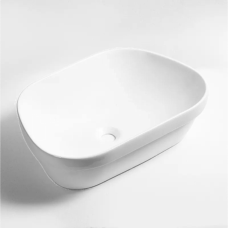 Раковина накладная CeruttiSpa 57 CR0023 белая купить в интернет-магазине Sanbest