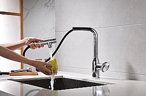 Смеситель для кухни Paulmark Urban Ur213104-CR хром купить в интернет-магазине сантехники Sanbest