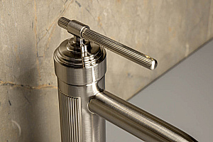Смеситель для раковины Boheme ETERNA 171-NB NICKEL BRUSH купить в интернет-магазине сантехники Sanbest