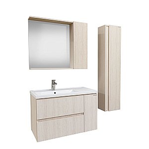 Тумба с раковиной Grossman Юнит 80 кадена лайт для ванной в интернет-магазине Sanbest