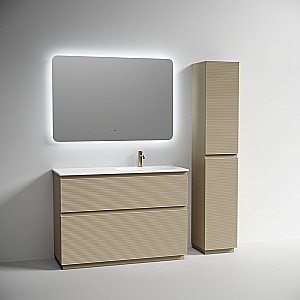 Тумба с раковиной Sancos Folk Floor FL120FLCP/FL120FRCP Капучино для ванной в интернет-магазине Sanbest