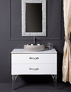 Раковина Armadi Art NeoArt 48 861 серебро купить в интернет-магазине Sanbest