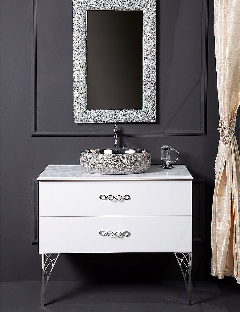 Раковина Armadi Art NeoArt 48 861 серебро купить в интернет-магазине Sanbest