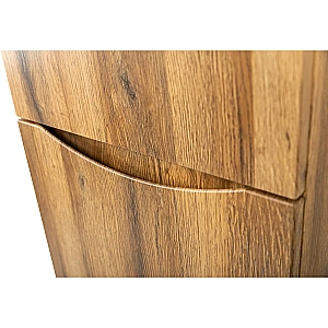 Шкаф-пенал подвесной BelBagno FLY-MARINO-1500 Rovere Rustico для ванной в интернет-магазине сантехники Sanbest