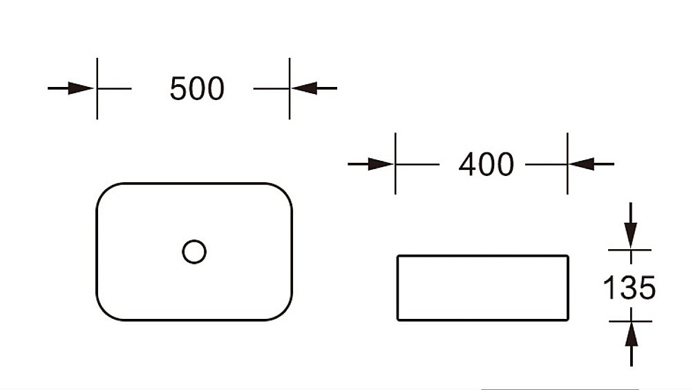Раковина накладная CeruttiSpa 50 CR0084 белая купить в интернет-магазине Sanbest