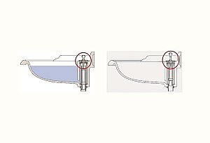 Смеситель для раковины Burlington AN28-QT+W9 купить в интернет-магазине сантехники Sanbest