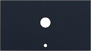 Столешница Aquanet Терра 70 маренго для ванной в интернет-магазине сантехники Sanbest