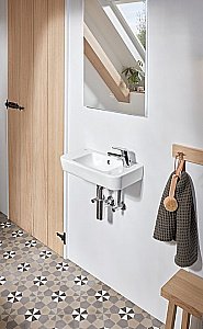 Смеситель для раковины Villeroy&Boch O.novo Start TVW10514111061 хром купить в интернет-магазине сантехники Sanbest
