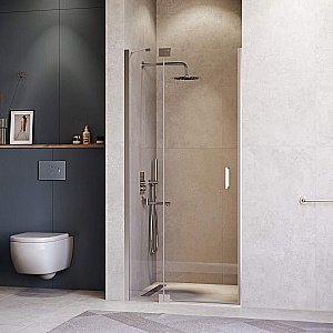 Душевая дверь RGW Hotel HO-014 90 350601409-11 стекло прозрачное/профиль хром купить в интернет-магазине Sanbest