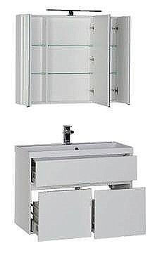 Тумба с раковиной Aquanet Латина 90 для ванной в интернет-магазине Sanbest