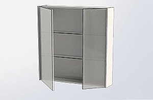 Зеркальный шкаф Aquanet Тулон 85 купить в интернет-магазине сантехники Sanbest