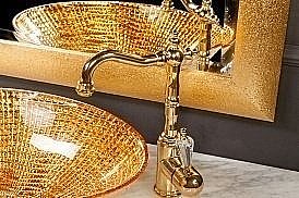 Зеркало Boheme Wind 75 Золото в ванную от интернет-магазине сантехники Sanbest