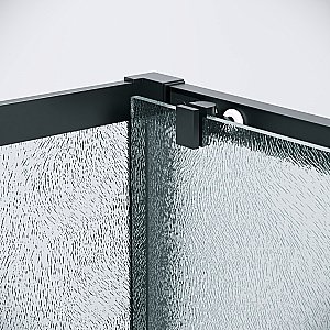 Душевой уголок Grossman Cosmo 120.K33.02.1180.21.02 110x80 стекло шиншилла/профиль черный матовый купить в интернет-магазине Sanbest