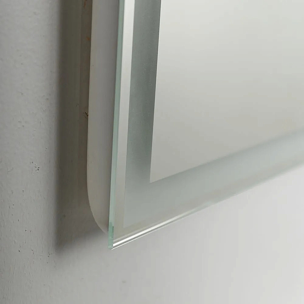 Зеркало Belbagno 80 SPC-GRT-800-800-LED-3000K-TCH-WARM подсветка, сенсор, подогрев в ванную от интернет-магазине сантехники Sanbest