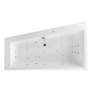 Ванна акриловая EXCELLENT Sfera ULTRA WAEX.SFL17.ULTRA.CR 170x100 белая с гидромассажем купить в интернет-магазине Sanbest