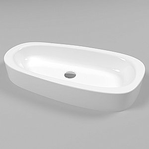 Раковина накладная WhiteCross MOONSTONE E 70 0731.070035.100 белая купить в интернет-магазине Sanbest