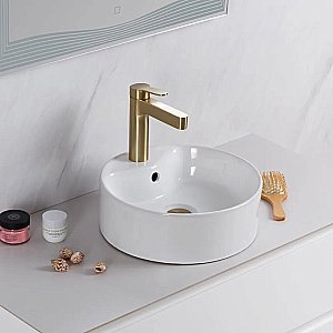 Раковина накладная Belbagno 37 BB1400 белая купить в интернет-магазине Sanbest