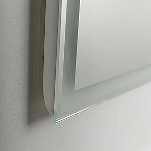 Зеркало Belbagno 80 SPC-GRT-800-800-LED-3000K-TCH-WARM подсветка, сенсор, подогрев в ванную от интернет-магазине сантехники Sanbest