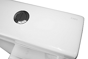 Унитаз напольный Azario Renda AZ-8693 белый, безободковый, с бачком, с крышкой микролифт купить в интернет-магазине Sanbest