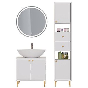 Зеркало LED Dreja LUNO 99.2008 60 в ванную от интернет-магазине сантехники Sanbest