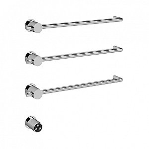 Полотенцесушитель электрический ABBER Charme AH4003 хром купить в интернет-магазине сантехники Sanbest