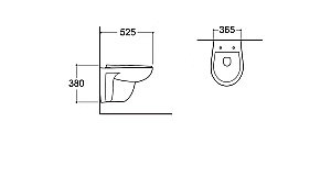 Унитаз с инсталляцией Aquatek Каир SET AQUATEK КАИР-14-016 с кнопкой хром глянцевый, с крышкой микролифт, безободковый купить в интернет-магазине Sanbest
