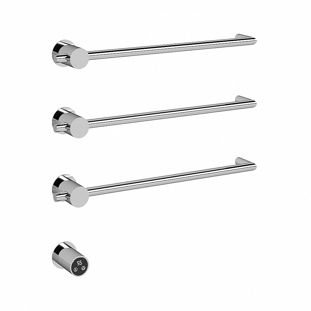 Полотенцесушитель электрический ABBER Charme AH4003 хром купить в интернет-магазине сантехники Sanbest